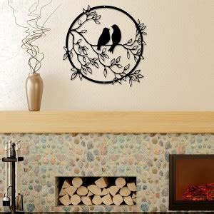 Designfit Elegant Iron Bird On Tree Branch Metal Wall Art Price In