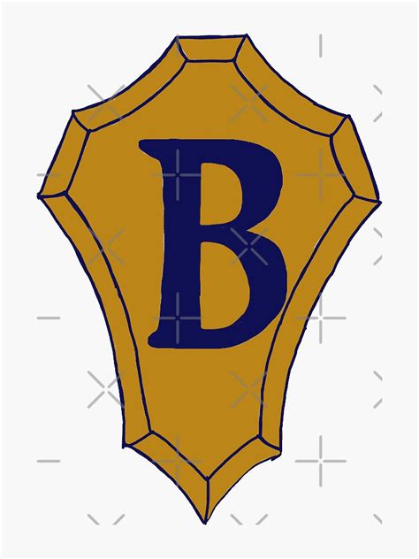 "beta club logo" Sticker for Sale by margcathy | Redbubble