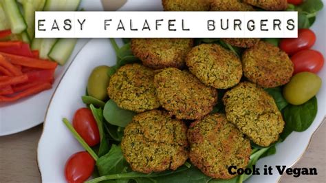 Easy Crispy Falafel Recipe Oven Baked Youtube