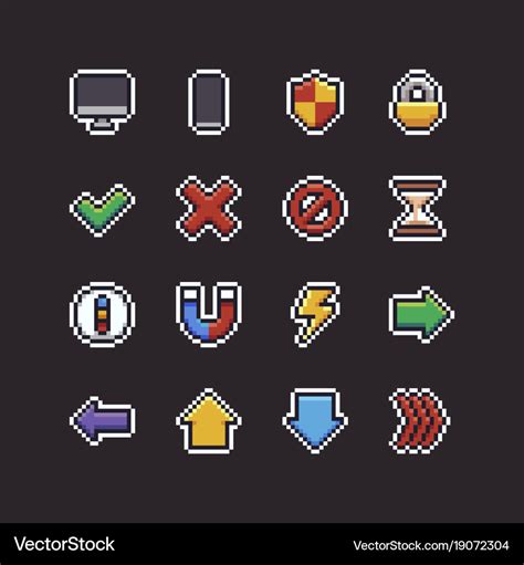 Pixel Art Icons Items Designs Pixel Art Games Pixel Art Images