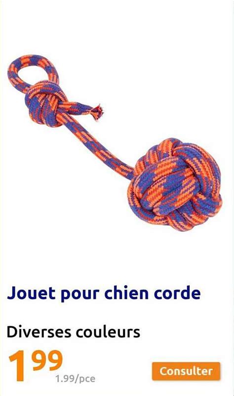 Promo Jouet Pour Chien Corde Chez Action Icatalogue Fr