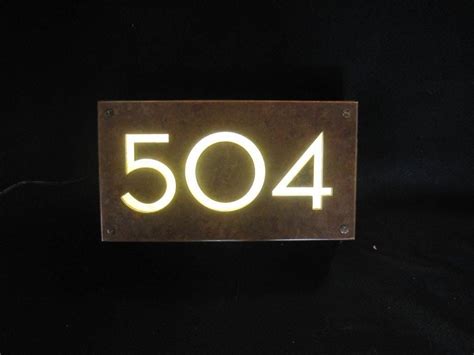 Metal House Number Signs Ideas On Foter