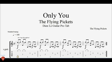 Only You Guitar Tab Youtube