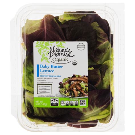 Save On Natures Promise Organic Baby Butter Lettuce Order Online