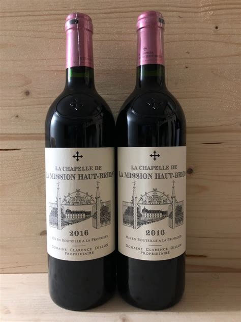 2016 La Chapelle De La Mission Haut Brion 2nd Wine Of Catawiki