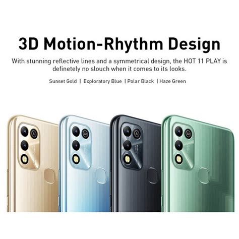 Infinix Hot Play Global Version Hd Display Smartphone Mah Battery Helio G Mp