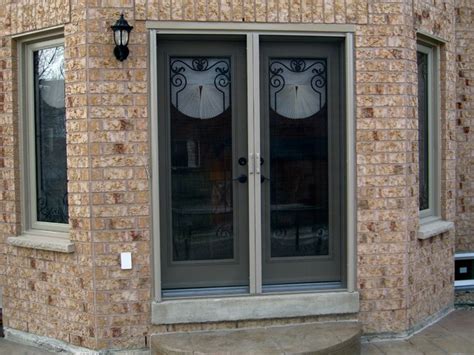 French Doors: Retractable Screen Door For French Doors