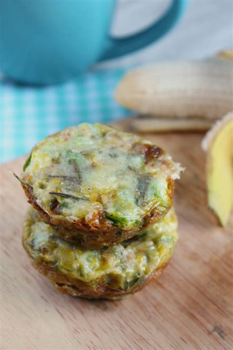 Sweet Potato Quiche Muffins - The Fitchen