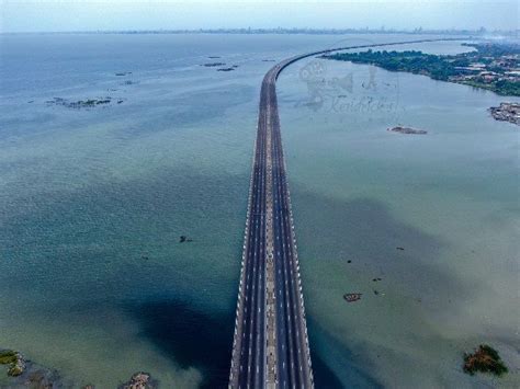 Election Aerial View Of Lagos Third Mainland Bridge Without Cars