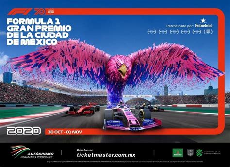 Fueron Presentados 3 Pósters Del Gran Premio México 2020