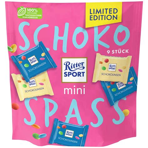 Ritter Sport Mini Schoko Spass Er Online Kaufen Im World Of Sweets Shop