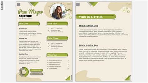 Free Editable Syllabus Template With Organic Shapes And Offset Elements