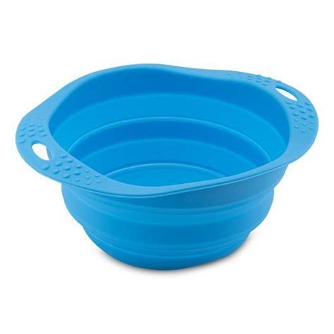 Beco Pets Collapsible Travel Blue Dog Bowl Uk