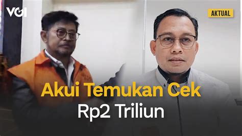 Ini Kata Kpk Soal Temuan Cek Rp Triliun Di Rumah Syahrul Yasin Limpo