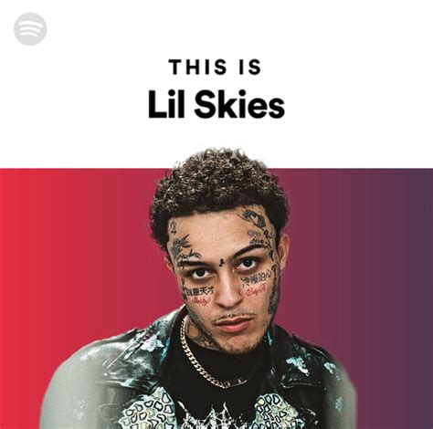 I Made A Custom Spotify Art For Lil Skies This Should Be The Official