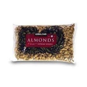 Kirkland Signature Supreme Whole Almonds Pound Almond Almond