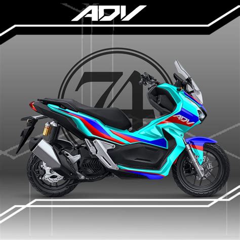 Decal Sticker Honda Adv Dekal Sticker Striping Adv Full Body Code