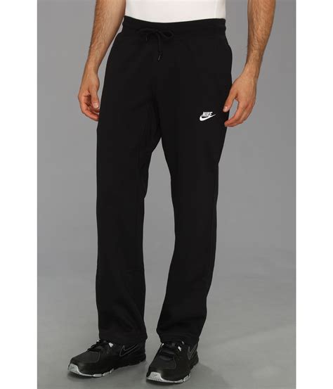 Nike Open Hem Jogging Bottoms Nike Mens Fleece Lined Open Hem Retro