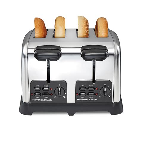 Hamilton Beach Classic 4 Slice Toaster With Sure Toast Technology