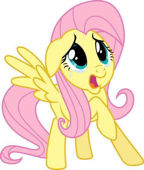 Scared Fluttershy by 90Sigma on DeviantArt