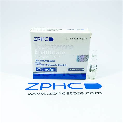 Testosterone Enanthate Test E 250mg Amps Online Steroids ZPHC Store