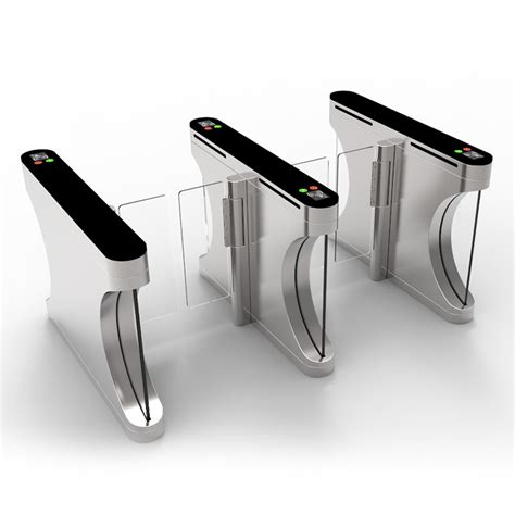 Glass Turnstile Gate Optical Turnstiles Glass Security Turnstiles