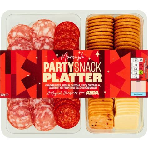 Asda Moreish Party Snack Platter 337g Compare Prices And Where To Buy