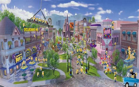 Minion Land Being Built With First 3D Ride At Universal Studios ...