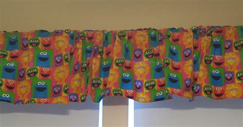 Crop-tastic: Sesame Street Curtains