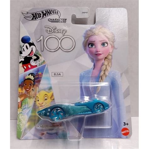 Hot Wheels Character Cars Disney 100 Elsa Shopee Philippines