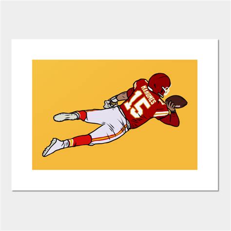 Patrick Mahomes Sideways Throw Patrick Mahomes Posters And Art