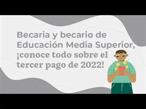 Becario de Media Superior de las Becas Benito Juárez conoce todo