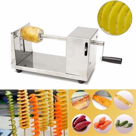 2016 Popular Korean Tornado Potato Slicer Manual Twist Spiral Potato