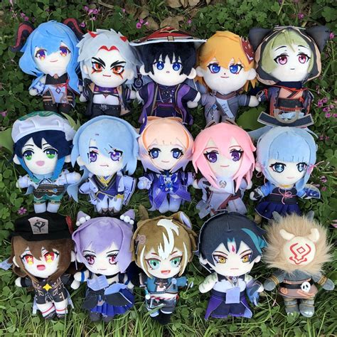 20cm Genshin Impact Stuffed Doll Itto Kazuha Plush Toy Tartaglia Anime