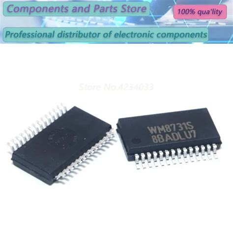 1PCS WM8731SEDS WM8731SED WM8731S SSOP 28 NEW100