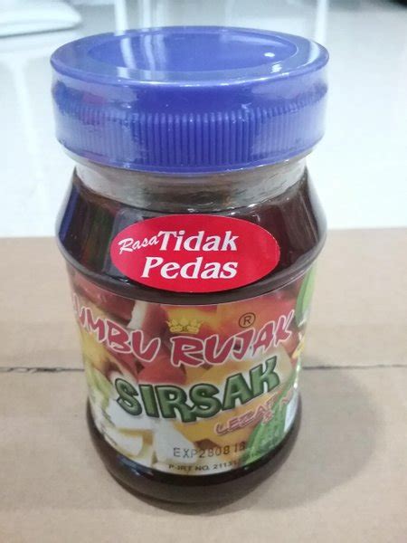 Jual Bumbu Rujak Buah Sirsak Terasi Khas Binjai Tidak Pedas Di Lapak