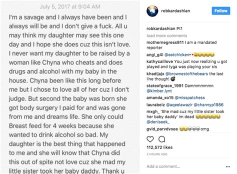 Rob Kardashian Just Posted Revenge Porn On Instagram To Get Back At Blac Chyna Thought Catalog