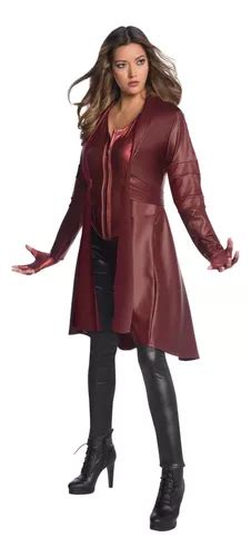 Marvel Avengers Disfraz Cosplay Bruja Escarlata Wanda Maximoff