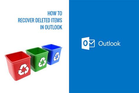 How To Recover Deleted Item In Outlook