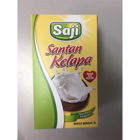 Saji Santan Kelapa Ml L Shopee Malaysia