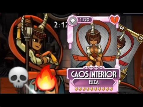 Eliza Caos Interior En Diamante Skullgirls Mobile Youtube