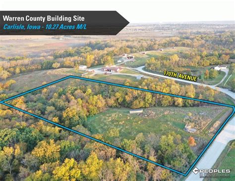 01 170th Street Carlisle Ia 50047 1027 Acre Building Site In