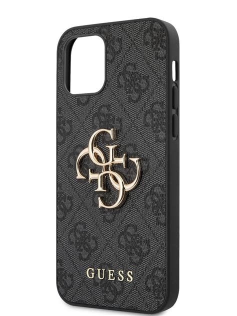 Чехол Guess PU leather на Apple iPhone 12 Pro Max / Айфон 12 Про Макс ...