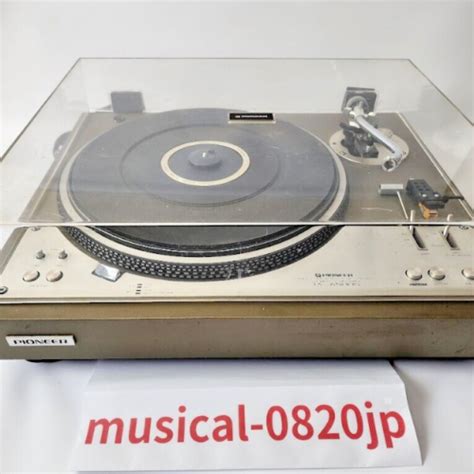 Pioneer Pl A500s Full Auto Direct Drive Record Player Turntable Ebay