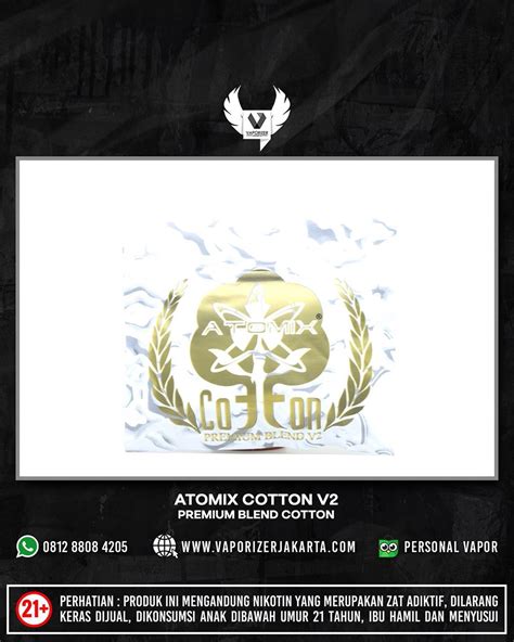 Jual Atomix Cotton V Vape Harga Murah Jakarta