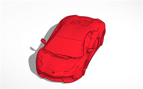 3D design Lamborghini - Tinkercad