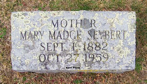 Mary Madge Seybert Sullenberger Find A Grave Memorial