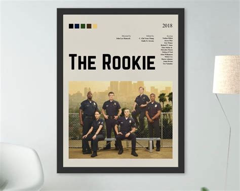 The Rookie Movie Minimal Poster the Rookie Poster Tim Bradford Jackson ...