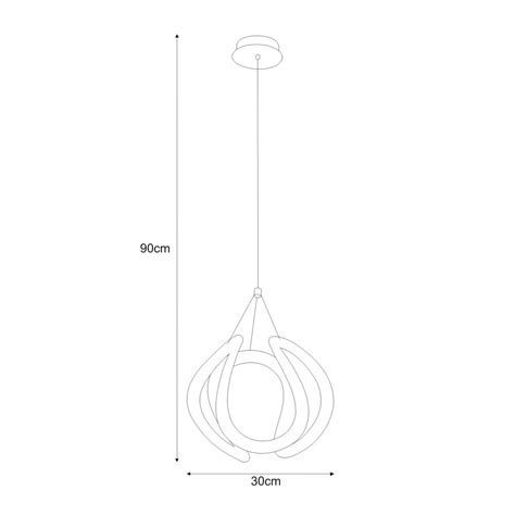 Hanging Lamp K 8055 From The CONTI Series Lunares Store