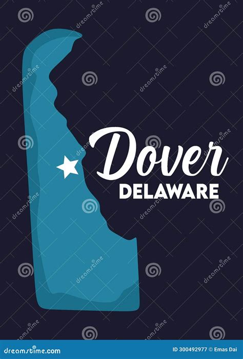 Dover Delaware United States of America Stock Illustration ...